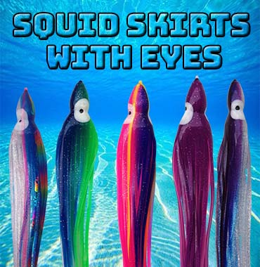 Octopus Skirts Trolling Lures Saltwater Tuna Marlin Wahoo Trolling Skirt Lures